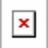 A pixelated red X inside a gray frame on white background, with black text stating the icon is distracted by a shiny object.