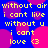 Blue background with pink and purple circular shapes, yellow text repeating 'without air i cant live without u i cant love <3' in a pattern