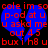 Blue heart-shaped speech bubble with red pixelated text on black background, displaying repeated phrases and numbers.