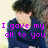 A four- shows a person in a dark blue shirt with purple text reading "I gave my all to you now my hearts in two and i cant find the other half"