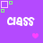 Pixelated purple background with white 'class of 2010' text, pink/teal/yellow hearts, and pink/green square outlines.