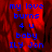 Blue pixelated text reads 'my love burns 4 u baby ILY Jon' over a red floral background with visible motion blur.