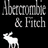 small square icons featuring a white moose silhouette on various colored backgrounds, with 'Abercrombie & Fitch' text and logo elements visible