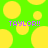 Green background with yellow circles and purple text reading TAYLOR!! in two identical instances.