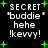 Pixelated text and green plus signs on black background with visible animation changes across frames.