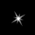 A contact sheet of five animated starburst frames arranged in 3x2 grid with one gray placeholder, showing progressive brightness and ray count changes from left-to-right top row to bottom-left frame.