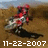 Pixelated image of a red and white figure with dark limbs against a brown background, dated 11-22-2007 in white text at the bottom.