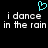 A black background displays two identical text phrases with a cyan heart symbol above them.