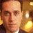 A 48x48 pixel buddy icon featuring a split composition with a person on the left and "THE APPRENTICE" text alongside a running stick figure on the right, displayed as part of an animated contact sheet.