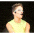 A pixelated image shows a person in a yellow sleeveless shirt against black background, with pink text reading 'Chris' on the right.