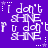 Purple background with repeated white text and star motifs in a pattern