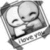 A grayscale animated icon shows two cartoon characters in a frame with 'I LOVE YOU' text, where the right character's head shifts slightly left to right across frames.