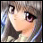 A pixelated anime-style character face on the left side of a contact sheet with text "Anime IM" and "cOm" on the right side against a black background.