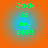Four circular icons with orange borders display green text reading "Jack is my BFF!!" over a blue gradient background.