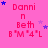 Pink background with repeated text and star patterns, showing animation of stars shifting position across frames.