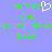 Pixelated green text on light purple background with white heart symbol replacing 'o' in 'sumer', repeated twice side-by-side.