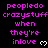 Pixelated text in bright pink on black background with small white heart symbols, arranged in a pattern