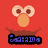 Pixelated red character face with large eyes and nose, smiling mouth, blue text reading 'Jaima' below on red background.