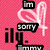 Pixelated icon with pink background, black text elements, and white swirls; visible partial words include 'ily' and 'SOFTY'.