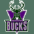 Pixelated graphic shows a deer head with antlers above purple ears and 'BUCKS' text on a dark background, next to green 'Original Icons .com' text.