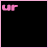 Pink text on black background with animated star effects in a of four