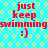 A static image with a light blue background patterned by repeating yellow hexagons, featuring red text and symbols arranged in two identical horizontal sections.