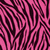 Pink and black zebra-stripe pattern with diagonal lines forming a repeating geometric design.