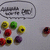 colorful circular icons with black centers arranged in on a light gray background, some showing motion blur effects
