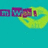 A pixelated icon with a teal background, featuring purple rectangular shapes and a large green circular form on the right.