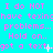 A cyan background displays repeated pink text with animated white sparkles appearing over 'got a text' phrases.