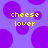 Pixelated purple background with scattered purple circles and yellow text reading 'cheese lover' in two identical sections.