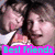 Two children in colorful patterned shirts pose closely together, with text overlays changing across frames.