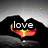 Animated icon shows hands forming a heart shape with text changing across frames over a grayscale background.