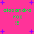 Pixelated text 'alexandra rox !!!' repeated on a bright pink background with scattered purple stars.