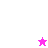 Pixelated text and star icons on pink and white backgrounds with visible animation changes.