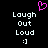 Pixelated icon with black background, white text, and pink heart symbol above text.