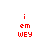 Red pixelated text on white background with gray rectangle, showing distorted words and numbers in vertical arrangement.