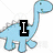 Four pixel-art icons arranged in a : a light blue dinosaur, a black-and-white penguin with orange feet, a pink-and-blue heart with 'You', and a white-and-blue creature with 'Pat'