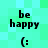 Pixelated text and emoticon on a green-blue checkered background with no visible animation changes.