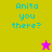 Pixelated text "Anita you there?" appears on four colored backgrounds with a star icon changing color.