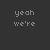 25 identical pixelated text-based icons on a dark gray background, each displaying "yeah we're breaking free" with rainbow-colored letters