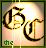 nine identical showing a stylized 'BC' logo with green text below, each displaying different animated text changes