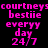 A static image with pink text on a black background, displaying repeated phrases and numbers in a