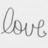 A four-quadrant displays distinct black-and-white visual elements: cursive text, stick figures with a heart, and a stylized emoticon symbol