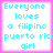 Four identical pixelated text with cyan lettering on white backgrounds, bordered by bright pink frames