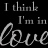 A black-and-white animated contact sheet of a text-based buddy icon showing repeated phrases and stylized script over multiple frames.