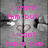 Pixelated grayscale background with pink text reading "i want him but i cant have him" and a heart symbol.