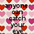 Pixelated heart pattern background with black text reading 'anyone can catch your eye but it takes someone special to catch your heart' in a