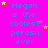 Bright pink background with cyan text reading "Megan is the coolest persn ever" repeated in a , yellow and pink stars scattered throughout