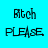 Four 48x48 pixel frames arranged in a contact sheet showing text-based animations with varying background colors and letter spacing.